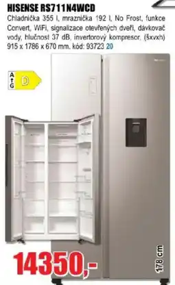 EVA HISENSE RS711N4WCD nabídka
