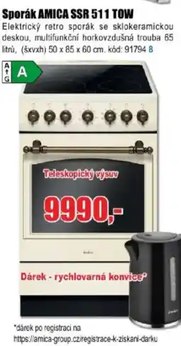 EVA Sporák AMICA SSR 511 TOW nabídka
