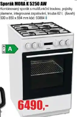 EVA Sporák MORA K 5250 AW nabídka