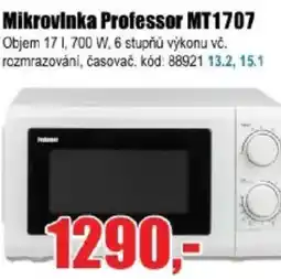 EVA Mikrovlnka Professor MT1707 nabídka