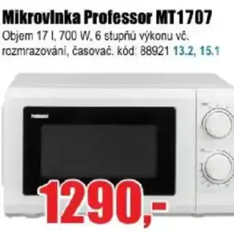 EVA Mikrovlnka Professor MT1707 nabídka