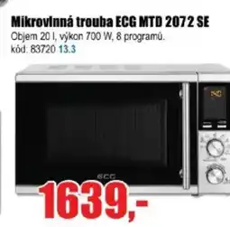 EVA Mikrovlnná trouba ECG MTD 2072 SE nabídka