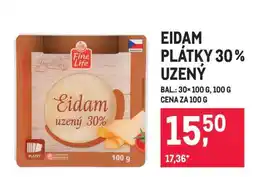 Makro EIDAM PLÁTKY 30% UZENÝ nabídka