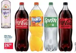 Makro Coca-Cola, Fanta, Sprite nabídka