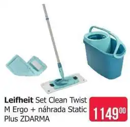 Teta Leifheit Set Clean Twist M Ergo + náhrada Static Plus nabídka