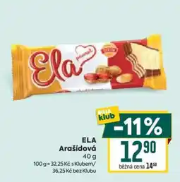 Billa ELA Arašídová nabídka