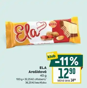 Billa ELA Arašídová nabídka