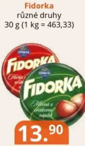 Potraviny CZ Fidorka nabídka