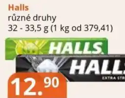 Potraviny CZ Halls nabídka