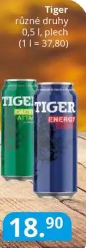 Potraviny CZ Tiger nabídka