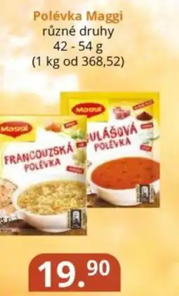 Potraviny CZ Polévka Maggi nabídka
