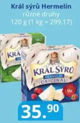 Potraviny CZ Král sýrů Hermelín nabídka