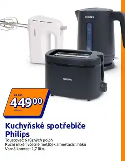 Action Kuchyňské spotřebiče Philips nabídka