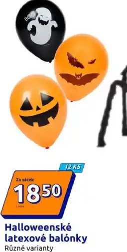 Action Halloweenské latexové balónky nabídka