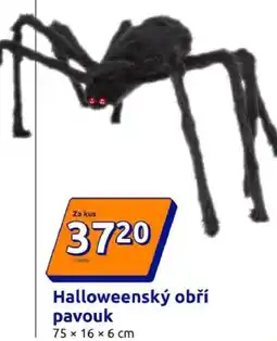 Action Halloweenský obří pavouk nabídka