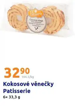 Action Kokosové věnečky Patisserie nabídka