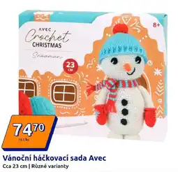 Action Vánoční háčkovací sada Avec nabídka