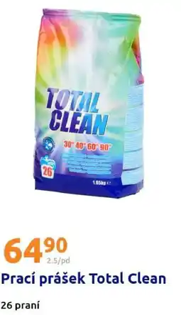 Action Prací prášek Total Clean nabídka