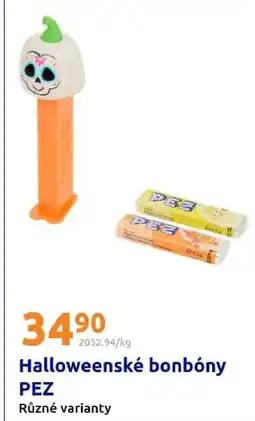 Action Halloweenské bonbóny PEZ nabídka