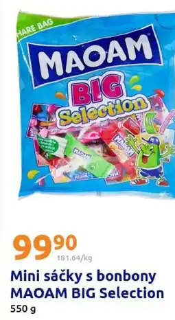 Action Mini sáčky s bonbony MAOAM BIG Selection nabídka