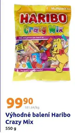 Action Výhodné balení Haribo Crazy Mix nabídka