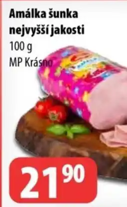 Partner Maloobchodní síť Amálka šunka nejvyšší jakosti nabídka