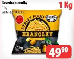 Partner Maloobchodní síť Severka hranolky nabídka