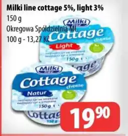 Partner Maloobchodní síť Milki line cottage 5%, light 3% nabídka
