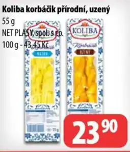 Partner Maloobchodní síť Koliba korbáčik přírodní, uzený nabídka