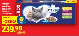 Lidl Prevital kapsičky pro kočky nabídka