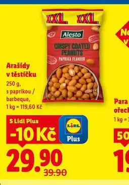 Lidl Arašídy v těstíčku nabídka