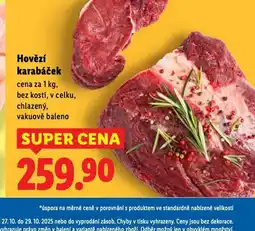 Lidl Hovězí karanáček nabídka