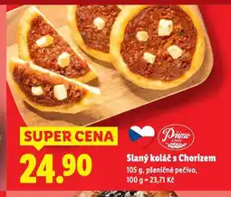 Lidl Slaný koláč s chorizem nabídka