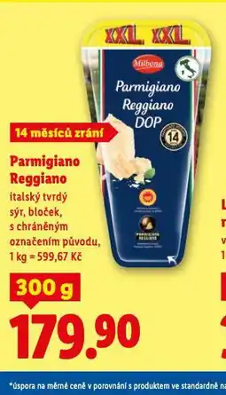 Lidl Parmigiano reggiano nabídka