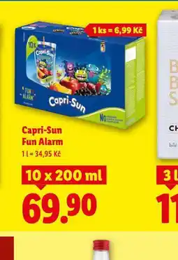 Lidl Capri sun fun alarm nabídka