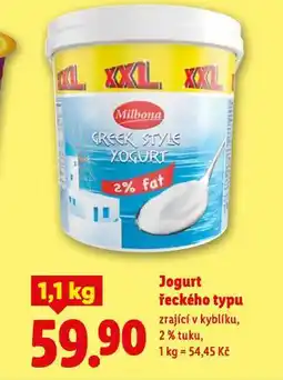 Lidl Jogurt řeckého typu nabídka