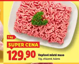 Lidl Vepřové mleté maso nabídka