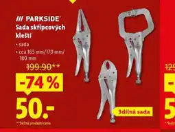 Lidl Sada skřipcových kleští nabídka
