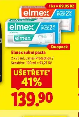 Lidl Elmex zubní pasta nabídka