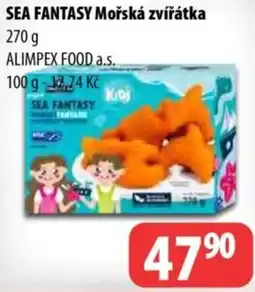 Partner Maloobchodní síť SEA FANTASY Mořská zvířátka nabídka