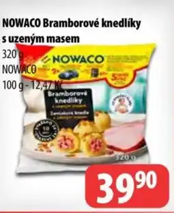 Partner Maloobchodní síť NOWACO Bramborové knedlíky s uzeným masem nabídka
