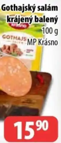 Partner Maloobchodní síť Gothajský salám krájený balený nabídka