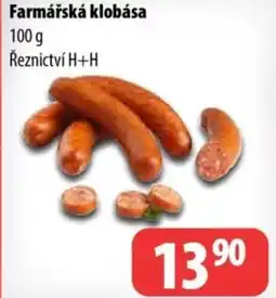 Partner Maloobchodní síť Farmářská klobása nabídka