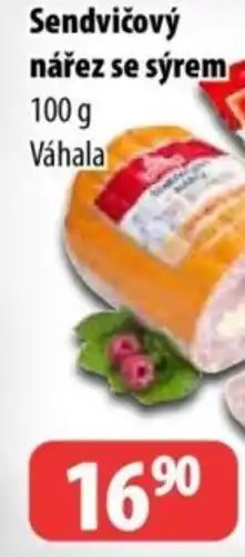 Partner Maloobchodní síť Sendvičový nářez se sýrem nabídka