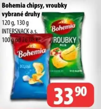 Partner Maloobchodní síť Bohemia chipsy, vroubky nabídka