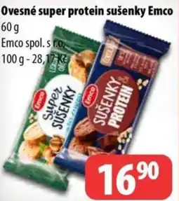 Partner Maloobchodní síť Ovesné super protein sušenky Emco nabídka