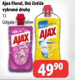 Partner Maloobchodní síť Ajax Floral, Uni čističe nabídka