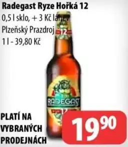 Partner Maloobchodní síť Radegast Ryze Hořká 12 nabídka