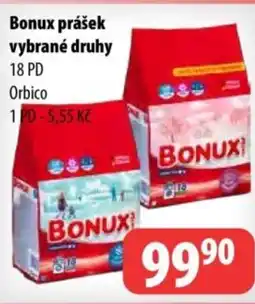 Partner Maloobchodní síť Bonux prášek nabídka