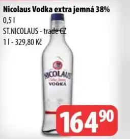 Partner Maloobchodní síť Nicolaus Vodka extra jemná 38% nabídka